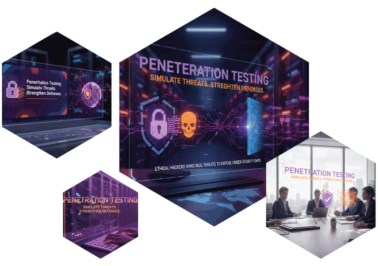 Penetration testing illustration